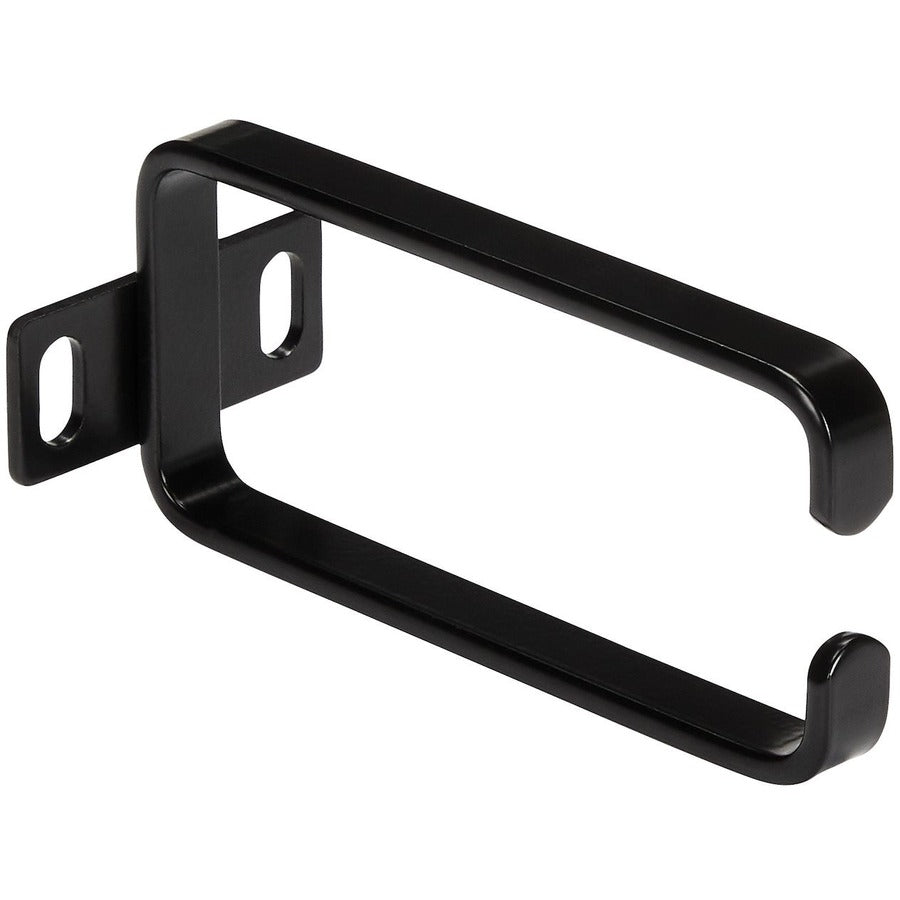 StarTech.com 1U Vertical Server Rack Cable Management D-Ring Hook - 1.8 x 3.9 inches, TAA Compliant