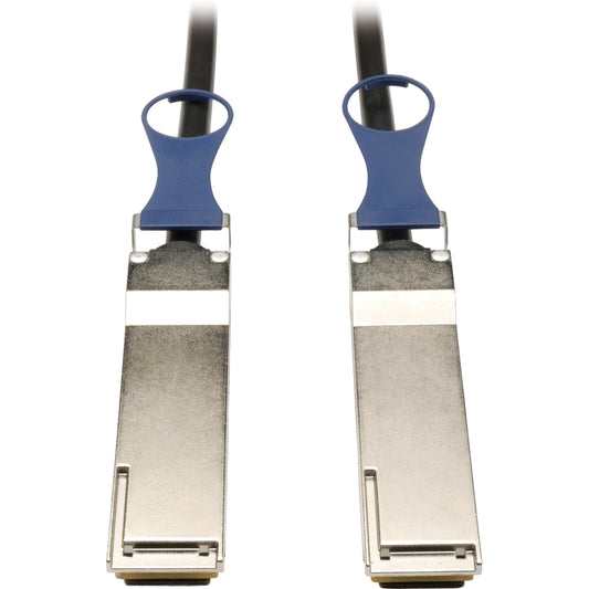 Eaton Tripp Lite Series 1 Meter QSFP+ to QSFP+ 40Gb Passive DAC Copper Infiniband Cable N282-01M-BK