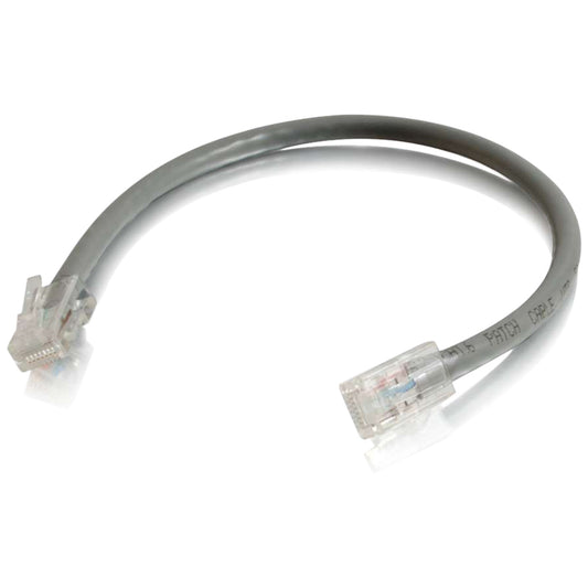 C2G 6-inch Cat6 Non-Booted Unshielded UTP Ethernet Patch Cable – Gray