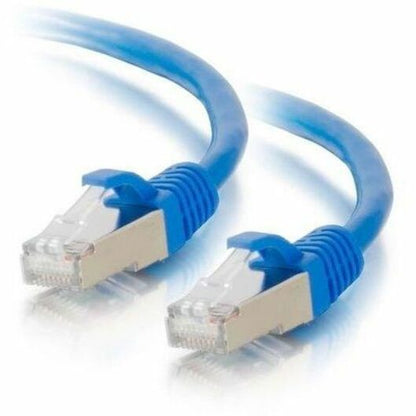 Legrand Group C2G 6-inch Cat6 Snagless Shielded Ethernet Patch Cable - Blue