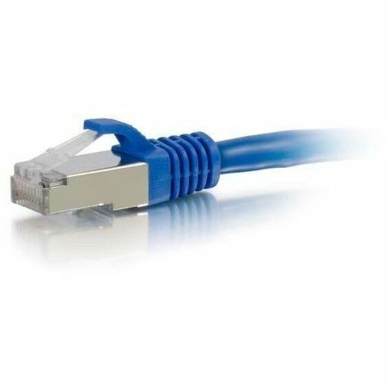 Legrand Group C2G 6-inch Cat6 Snagless Shielded Ethernet Patch Cable - Blue