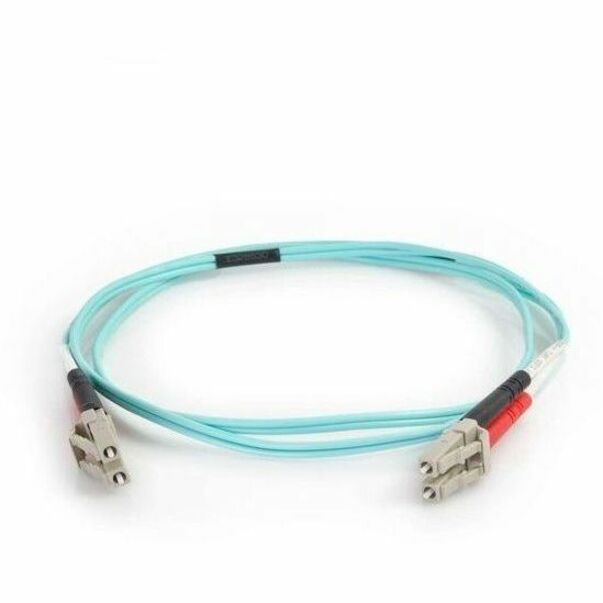 Legrand Group C2G 2m LC-LC 50/125 OM4 Duplex Multimode Fiber Optic Cable - Aqua