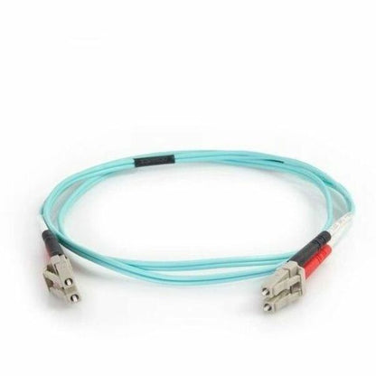 Legrand Group C2G 2m LC-LC 50/125 OM4 Duplex Multimode Fiber Optic Cable - Aqua