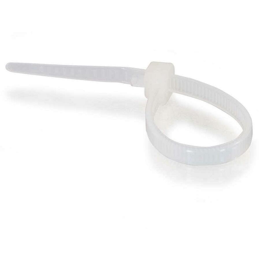 C2G 11.5-inch Cable Ties - White, 100-Pack for Cable Management