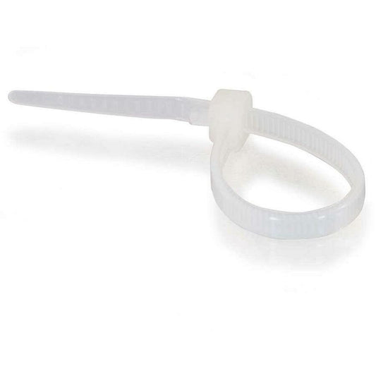 C2G 11.5-inch Cable Ties - White, 100-Pack for Cable Management