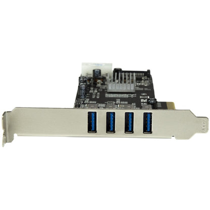 StarTech.com 4 Port PCIe USB 3.2 Gen 1 Card with Dual 5 Gbps Channels and UASP Support