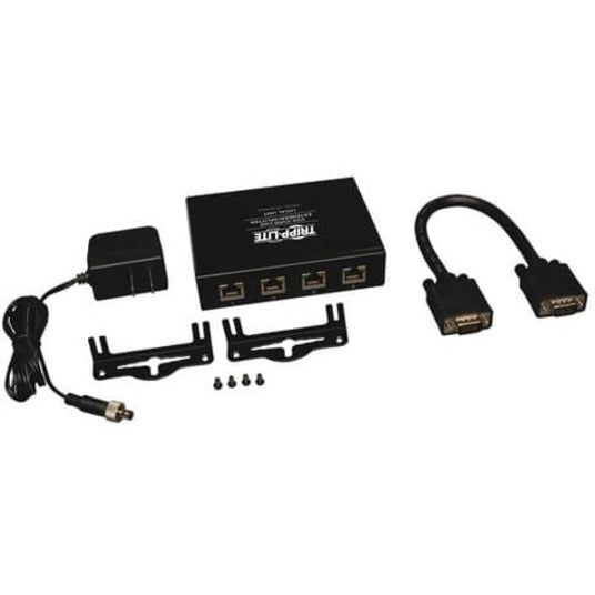 Eaton Tripp Lite B132-004-2 4-Port VGA over Cat5/6 Splitter and Extender Transmitter