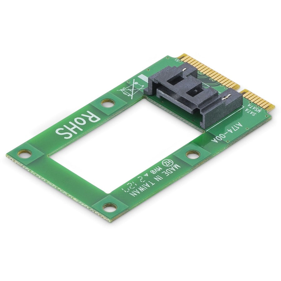 StarTech.com MSAT2SAT3 mSATA to SATA Adapter - Mini SATA to SATA Converter Card