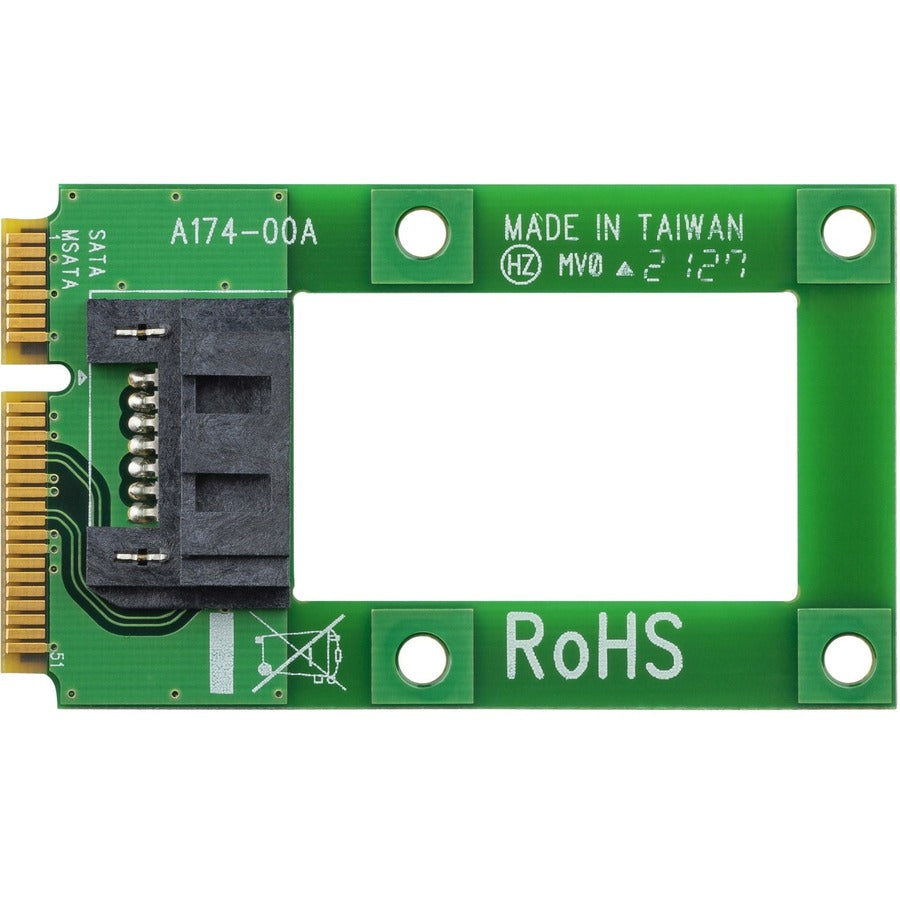 StarTech.com MSAT2SAT3 mSATA to SATA Adapter - Mini SATA to SATA Converter Card