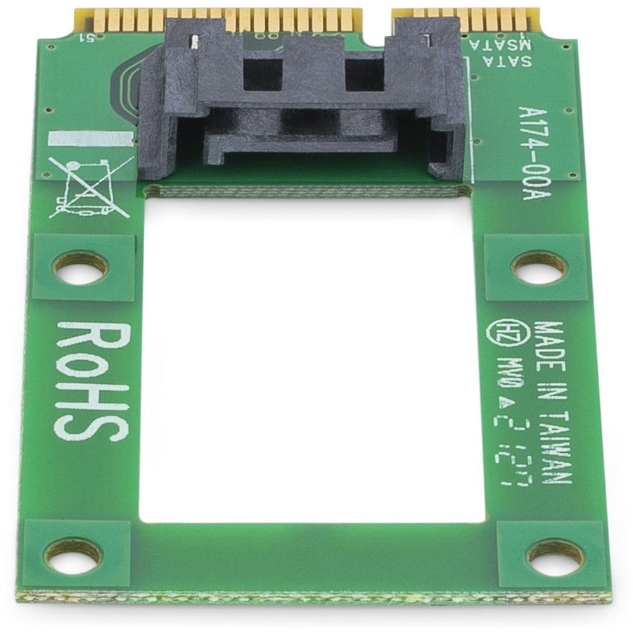StarTech.com MSAT2SAT3 mSATA to SATA Adapter - Mini SATA to SATA Converter Card