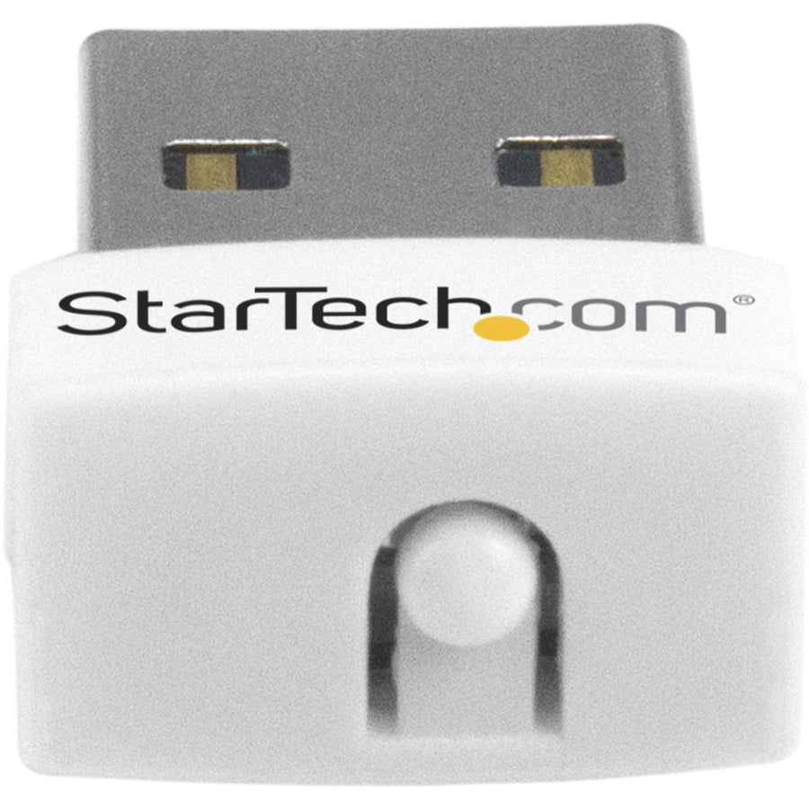 StarTech.com USB 150Mbps Mini Wireless N Network Adapter – 802.11n/g, 1T1R, USB WiFi Adapter in White