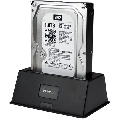 StarTech.com USB 3.0 SATA III Hard Drive Docking Station SDOCKU33BV with UASP Support
