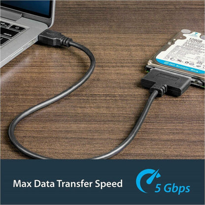 StarTech.com USB 3.0 to 2.5-inch SATA III Hard Drive Adapter Cable with UASP Support