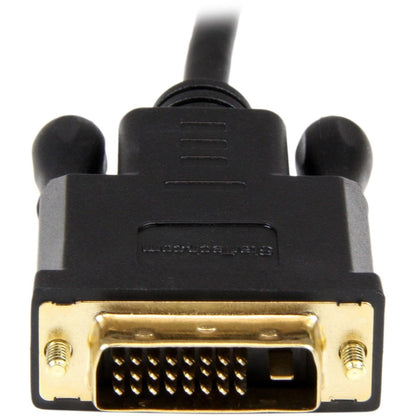 StarTech.com 6ft DisplayPort to DVI Cable (DP2DVIMM6BS) — Active Converter for 1920x1200 Resolution