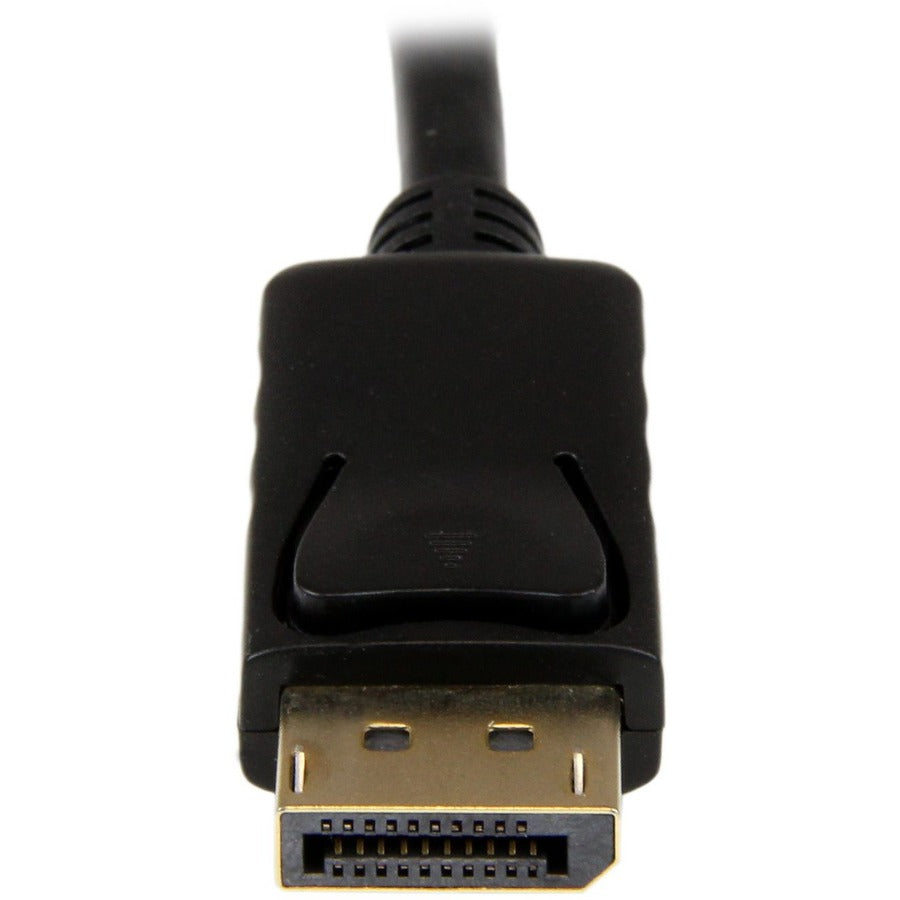 StarTech.com 6ft DisplayPort to DVI Cable (DP2DVIMM6BS) — Active Converter for 1920x1200 Resolution