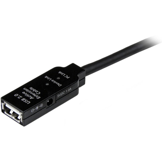 StarTech.com 25m USB 2.0 Active Extension Cable - M/F for Extended Data Transfer up to 82 Feet