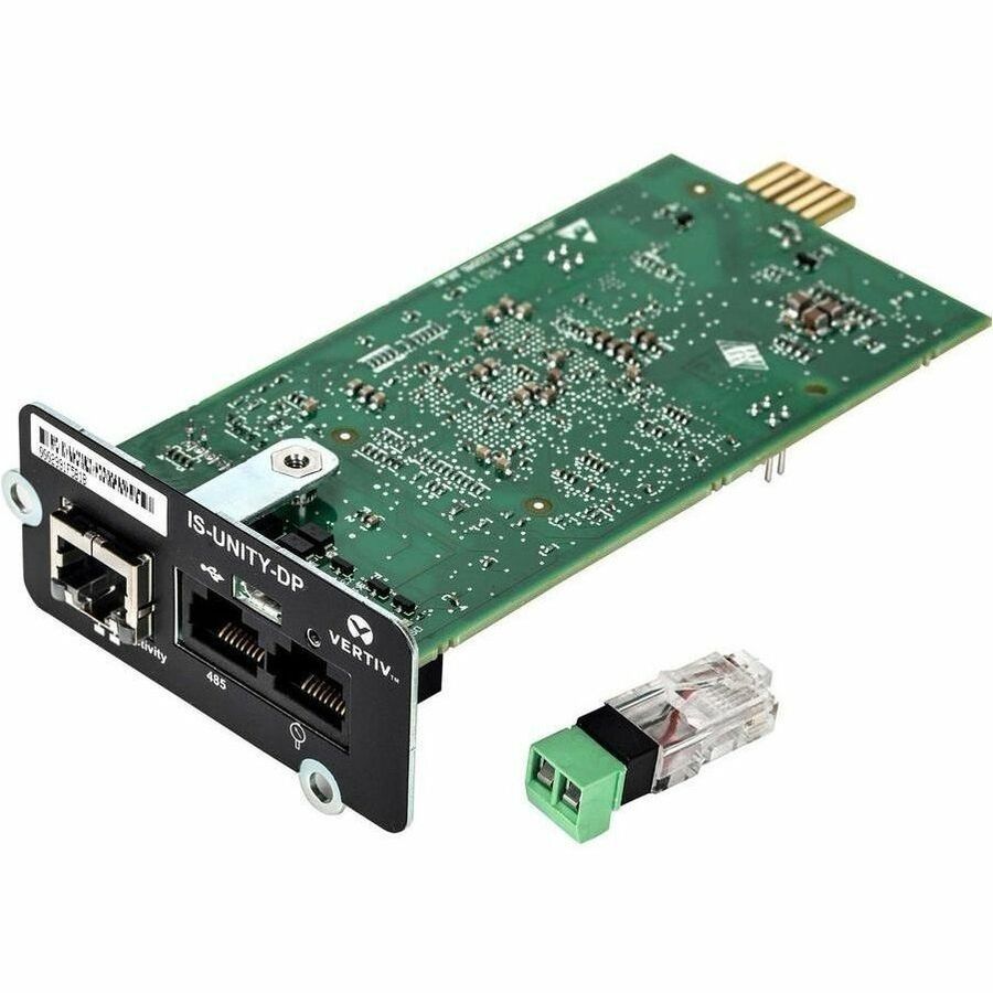 Vertiv Liebert IntelliSlot Unity-DP Network Card - Remote Monitoring and Management