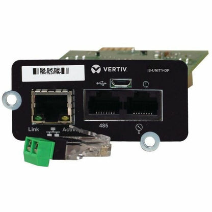 Vertiv Liebert IntelliSlot Unity-DP Network Card - Remote Monitoring and Management