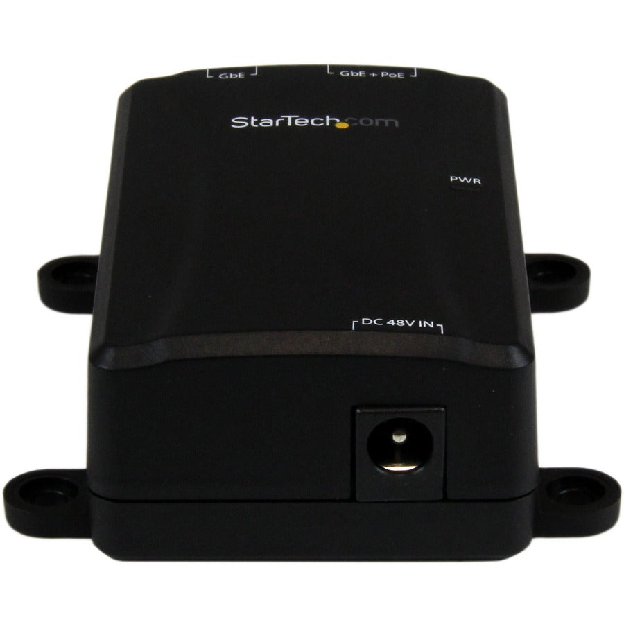 StarTech.com 1-Port Gigabit PoE+ Injector (Part POEINJ1G) for 802.3at and 802.3af Devices