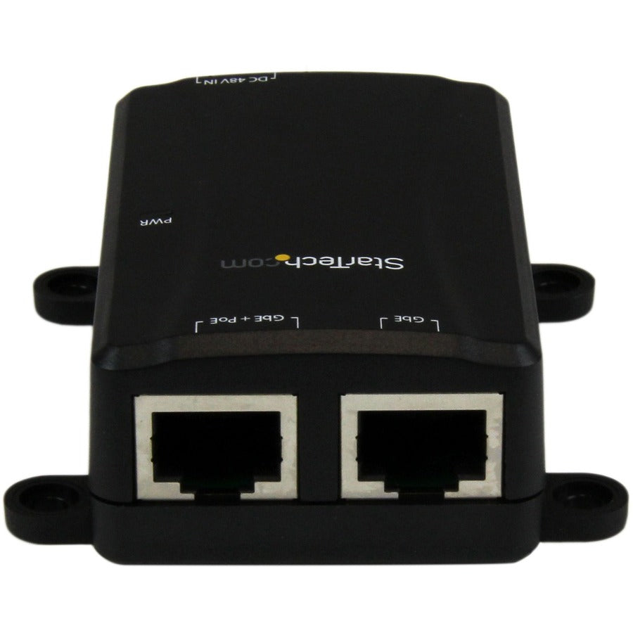 StarTech.com 1-Port Gigabit PoE+ Injector (Part POEINJ1G) for 802.3at and 802.3af Devices