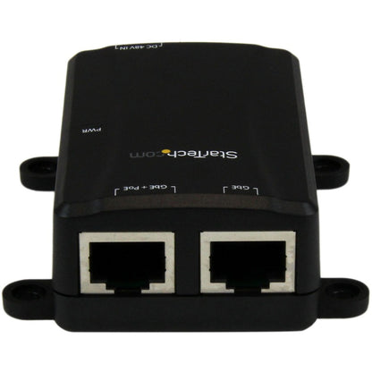 StarTech.com 1-Port Gigabit PoE+ Injector (Part POEINJ1G) for 802.3at and 802.3af Devices