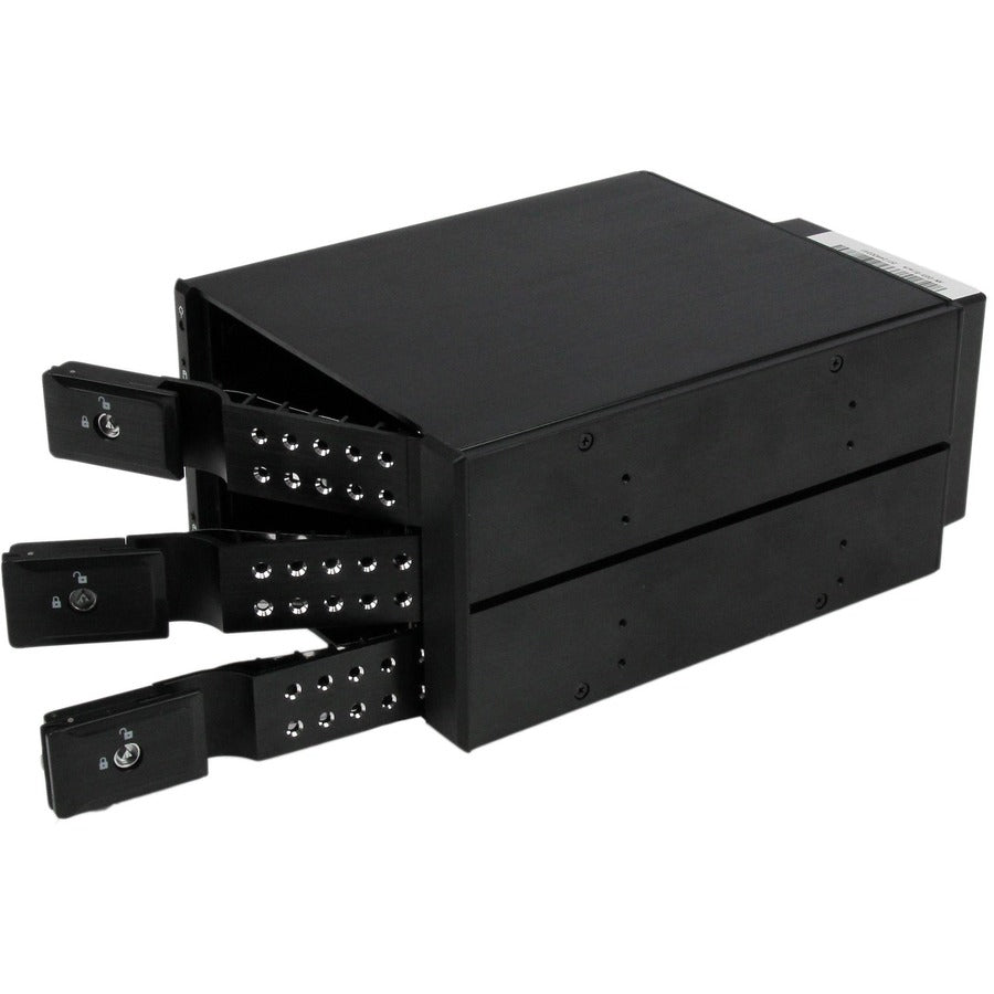 StarTech.com HSB3SATSASBA 3-Bay Aluminum Trayless Hot Swap Backplane for 3.5-inch SATA and SAS Drives