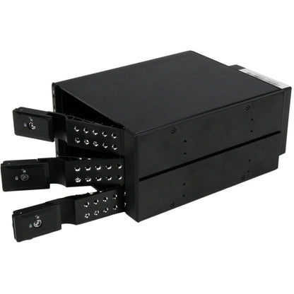 StarTech.com HSB3SATSASBA 3-Bay Aluminum Trayless Hot Swap Backplane for 3.5-inch SATA and SAS Drives