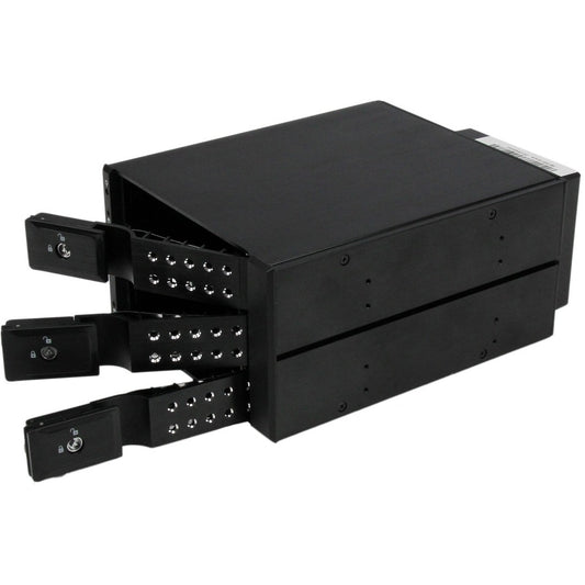 StarTech.com HSB3SATSASBA 3-Bay Aluminum Trayless Hot Swap Backplane for 3.5-inch SATA and SAS Drives