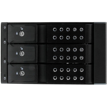 StarTech.com HSB3SATSASBA 3-Bay Aluminum Trayless Hot Swap Backplane for 3.5-inch SATA and SAS Drives