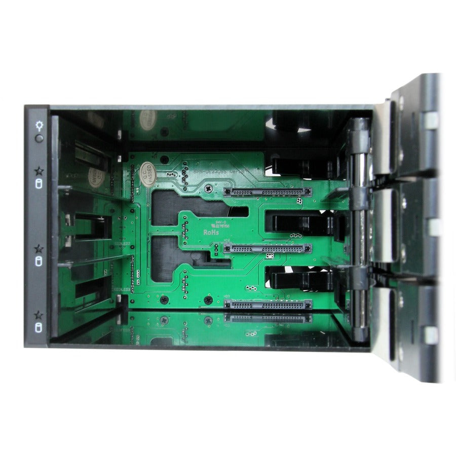 StarTech.com HSB3SATSASBA 3-Bay Aluminum Trayless Hot Swap Backplane for 3.5-inch SATA and SAS Drives