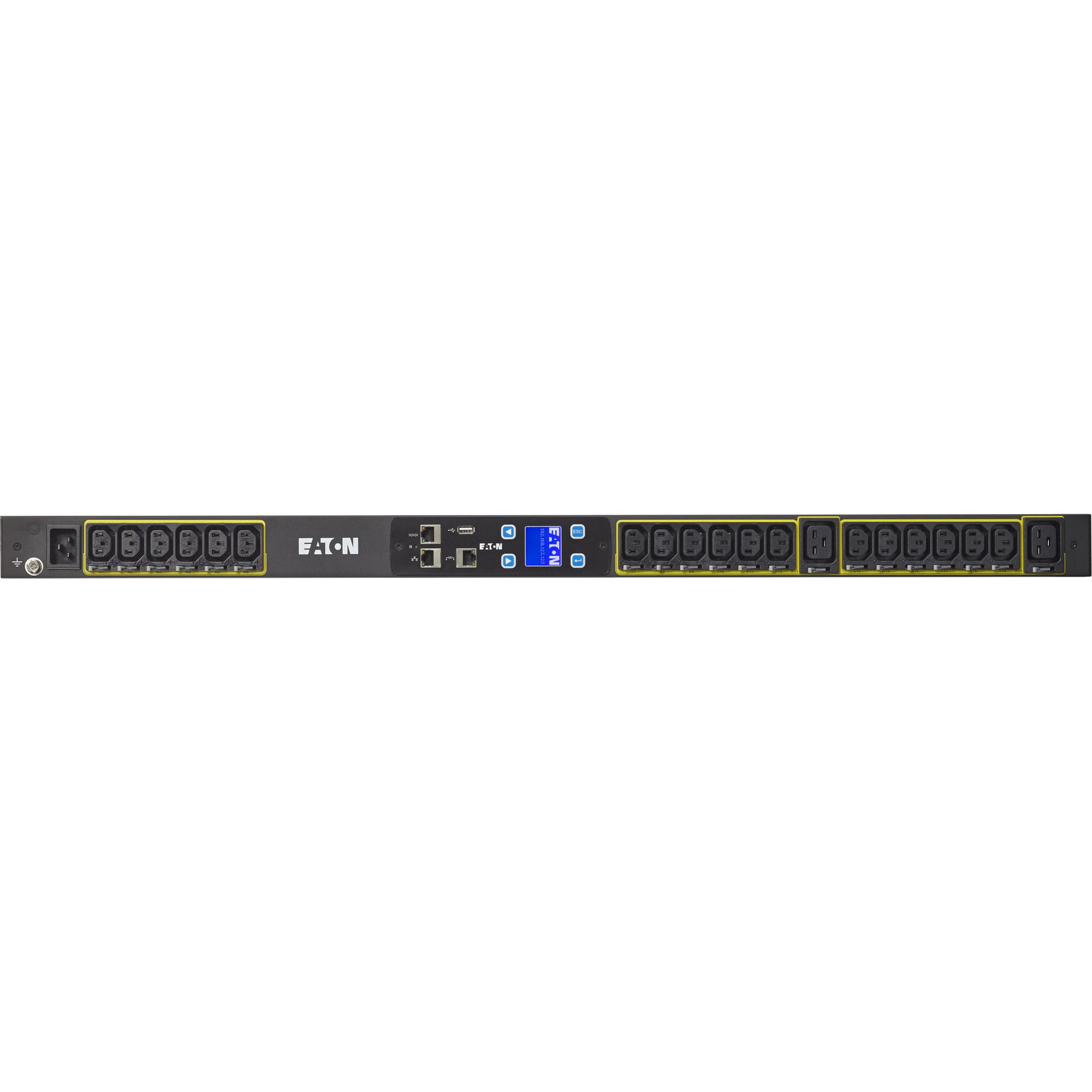 Eaton EMi103-10 Metered Input Rack PDU with 20 Outlets and Network Monitoring