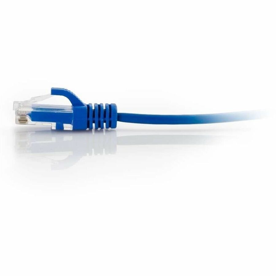 Legrand Group C2G 7ft Cat6 Slim Snagless Unshielded Ethernet Cable - Blue