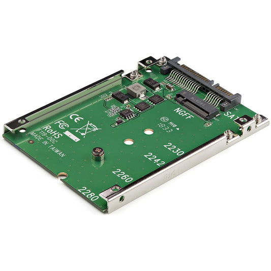 StarTech.com M.2 SATA SSD to 2.5-Inch SATA Adapter Converter - SAT32M225