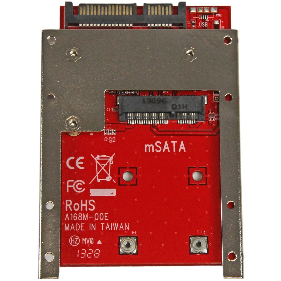 StarTech.com SAT32MSAT257 mSATA to 2.5-Inch SATA Adapter Converter for SSDs