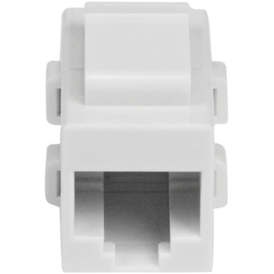 StarTech.com White Cat6 RJ45 Keystone Jack Network Coupler - F/F
