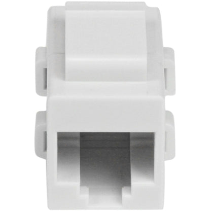 StarTech.com White Cat6 RJ45 Keystone Jack Network Coupler - F/F