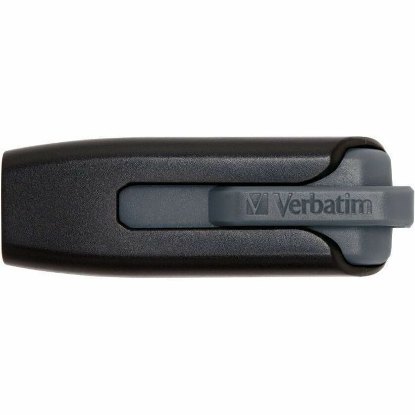 Verbatim America, LLC 128GB Store 'n' Go V3 USB 3.2 Gen 1 Flash Drive - Gray