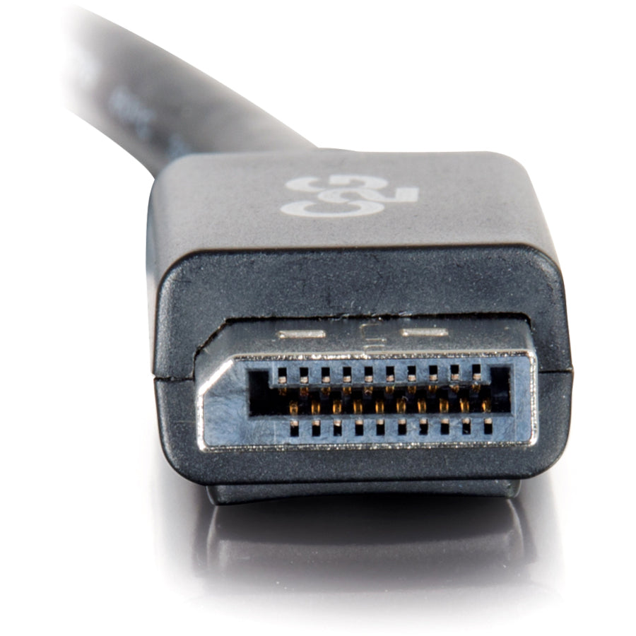 C2G 6ft DisplayPort Cable with Latches – Supports 8K Ultra HD, DP 1.2 M/M