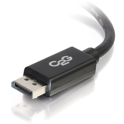 C2G 6ft DisplayPort Cable with Latches – Supports 8K Ultra HD, DP 1.2 M/M