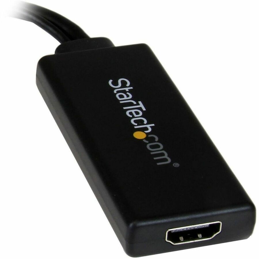 StarTech.com VGA to HDMI Adapter with USB Audio & Power - Portable VGA to HDMI Converter with 1080p Support