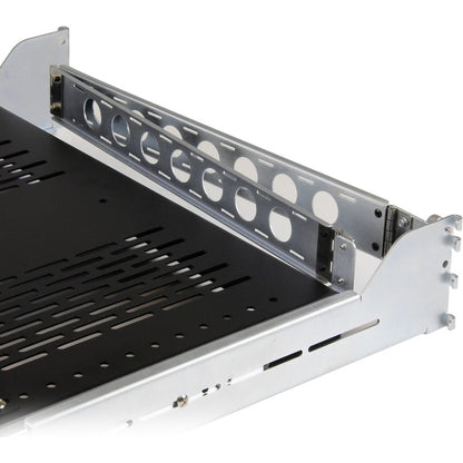 StarTech.com 2U Vented Sliding Rack Shelf with Cable Management Arm for 4-Post Cabinets