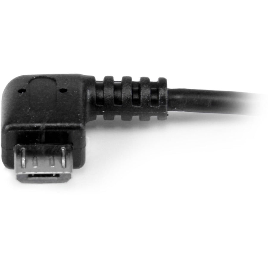 StarTech.com 5-inch Right Angle Micro USB to USB OTG Host Adapter UUSBOTGRA