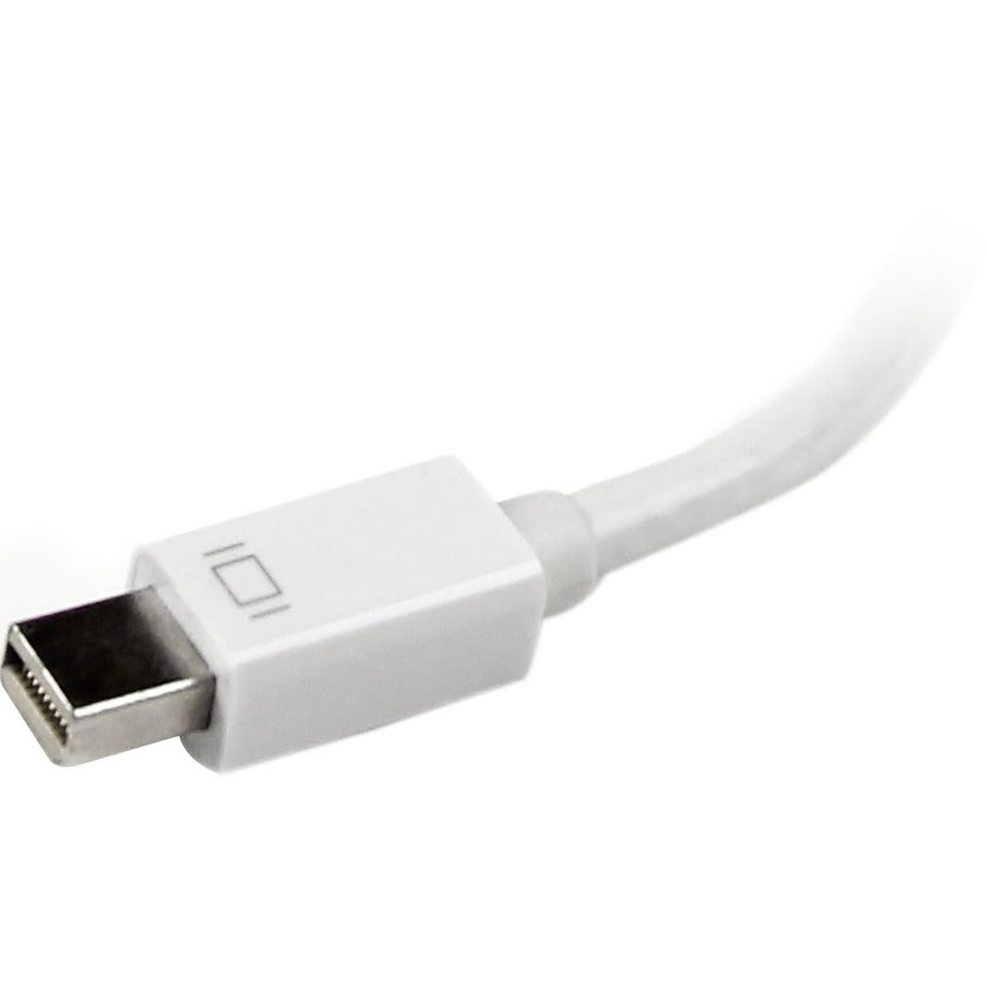 StarTech.com MDP2VGDVHDW Mini DisplayPort to VGA, DVI, or HDMI Converter - White