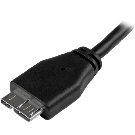 StarTech.com 0.5m (20in) Slim SuperSpeed USB 3.0 A to Micro B Cable - M/M