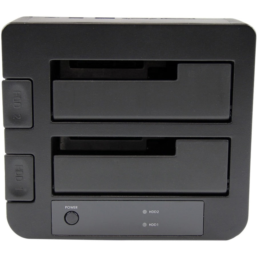 StarTech.com Dual-Bay USB 3.0 and eSATA SATA Hard Drive Docking Station, Supports 2.5 and 3.5 Inch SSDs and HDDs