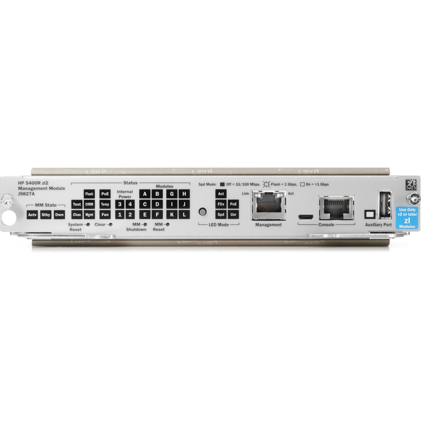 Hewlett Packard Enterprise J9827A 5400R zl2 Management Module for HP 5400R Series Switches