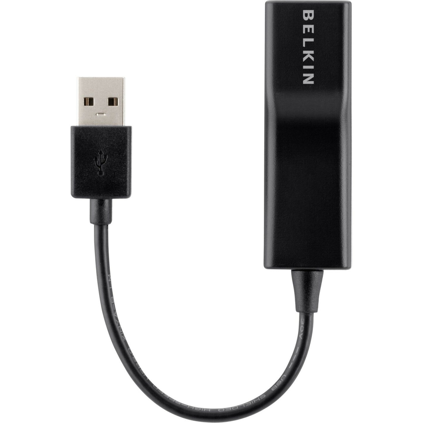 Belkin USB 2.0 Ethernet Adapter - Single Port Fast Ethernet Card for PC