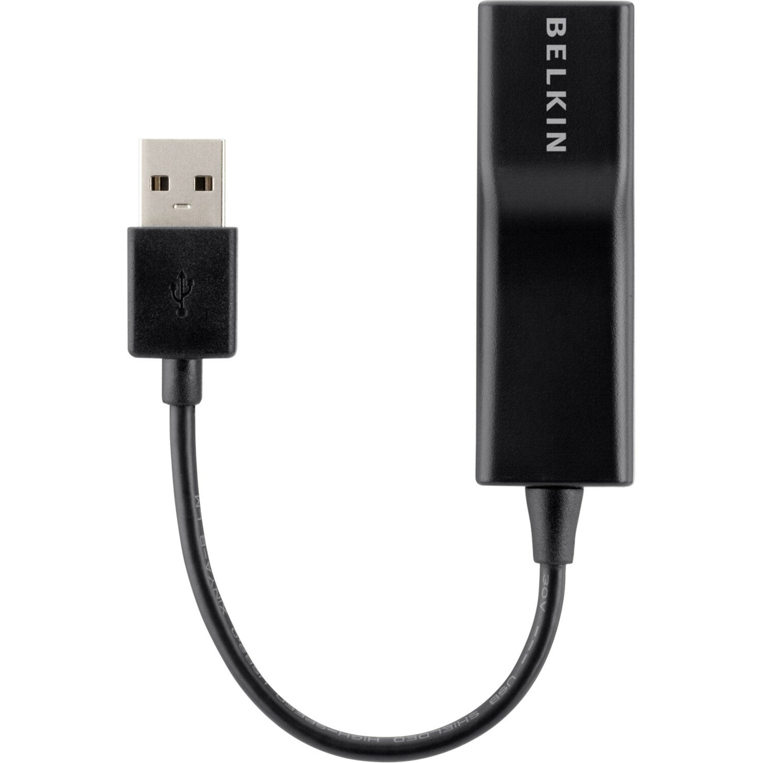 Belkin USB 2.0 Ethernet Adapter - Single Port Fast Ethernet Card for PC