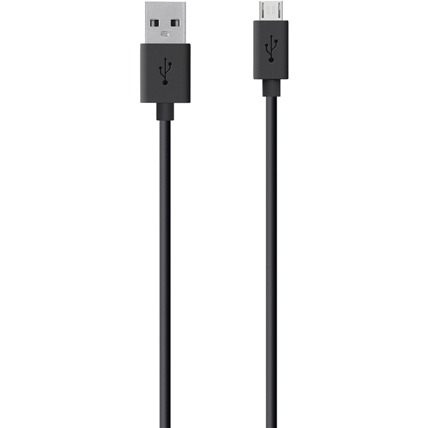 Belkin Micro USB ChargeSync Cable F2CU012BT04-BLK – 4 ft Data Transfer and Charging Cable for Smartphones and Tablets