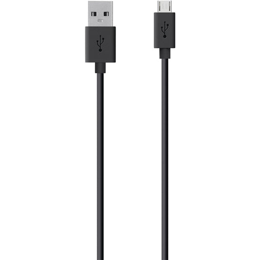 Belkin Micro USB ChargeSync Cable F2CU012BT04-BLK – 4 ft Data Transfer and Charging Cable for Smartphones and Tablets
